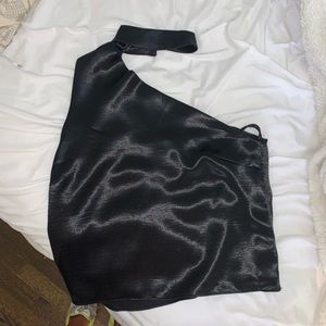 Choker Satin Blouse